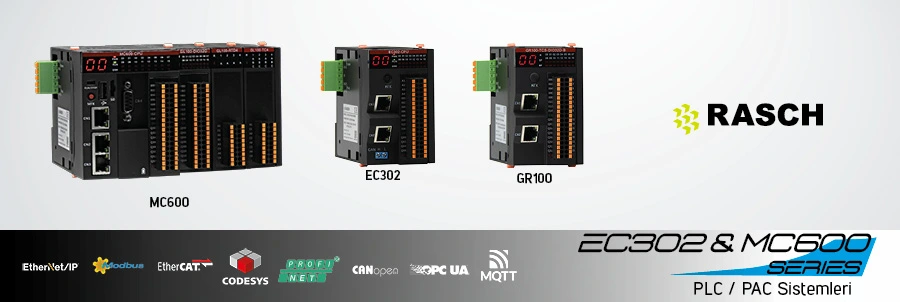 EC302&MC600 Serisi PLC/PAC Sistemleri Kapak Resmi