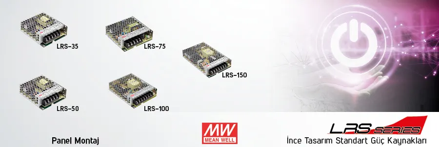 Mean Well LRS Serisi Güç Kaynağı